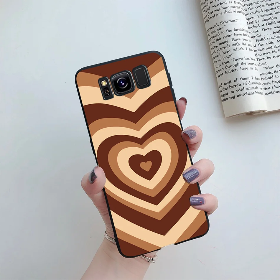 For Samsung Galaxy S8 S8+ S9 Plus Case Tpu Silicone Cute Love Heart Soft Back Cover For Galaxy S8 S9 S 8 S 9 plus S9+ Phone Case