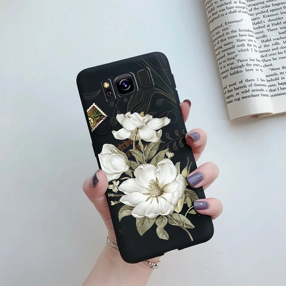 For Samsung Galaxy S8 S8+ S9 Plus Case Tpu Silicone Cute Love Heart Soft Back Cover For Galaxy S8 S9 S 8 S 9 plus S9+ Phone Case