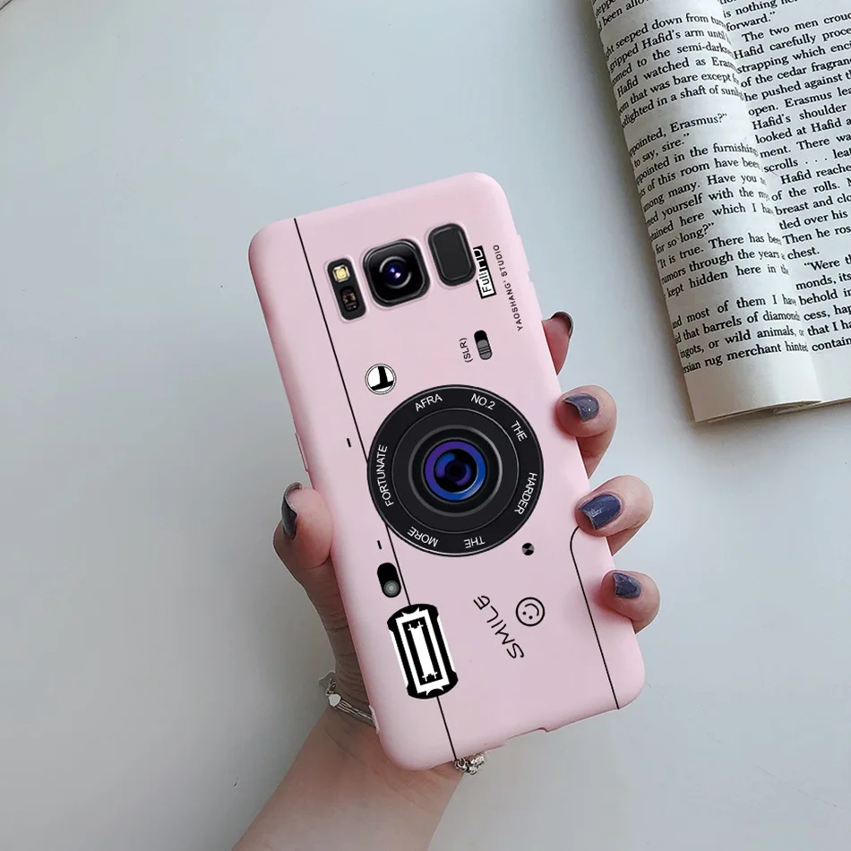 For Samsung Galaxy S8 S8+ S9 Plus Case Tpu Silicone Cute Love Heart Soft Back Cover For Galaxy S8 S9 S 8 S 9 plus S9+ Phone Case