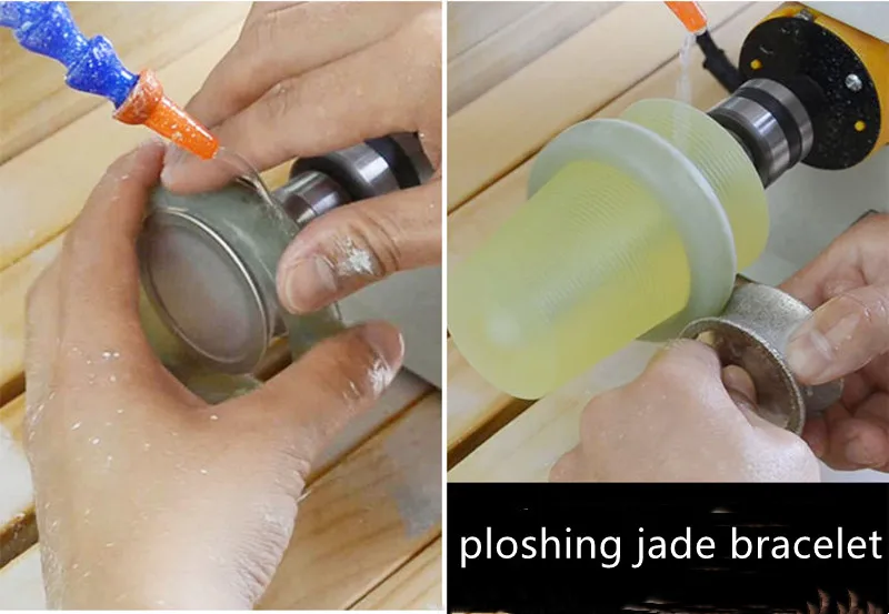 Agate Jade Ring Fixed Rod Polishing Tools Grinding Conical Sleeve Fixing Processing Tool Silicone Mandrel Inner Outside Holder