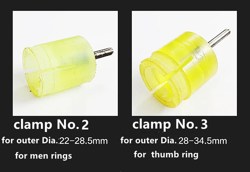 Agate Jade Ring Fixed Rod Polishing Tools Grinding Conical Sleeve Fixing Processing Tool Silicone Mandrel Inner Outside Holder