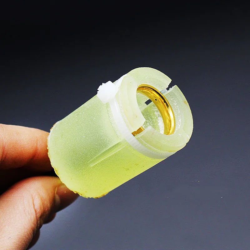 Agate Jade Ring Fixed Rod Polishing Tools Grinding Conical Sleeve Fixing Processing Tool Silicone Mandrel Inner Outside Holder