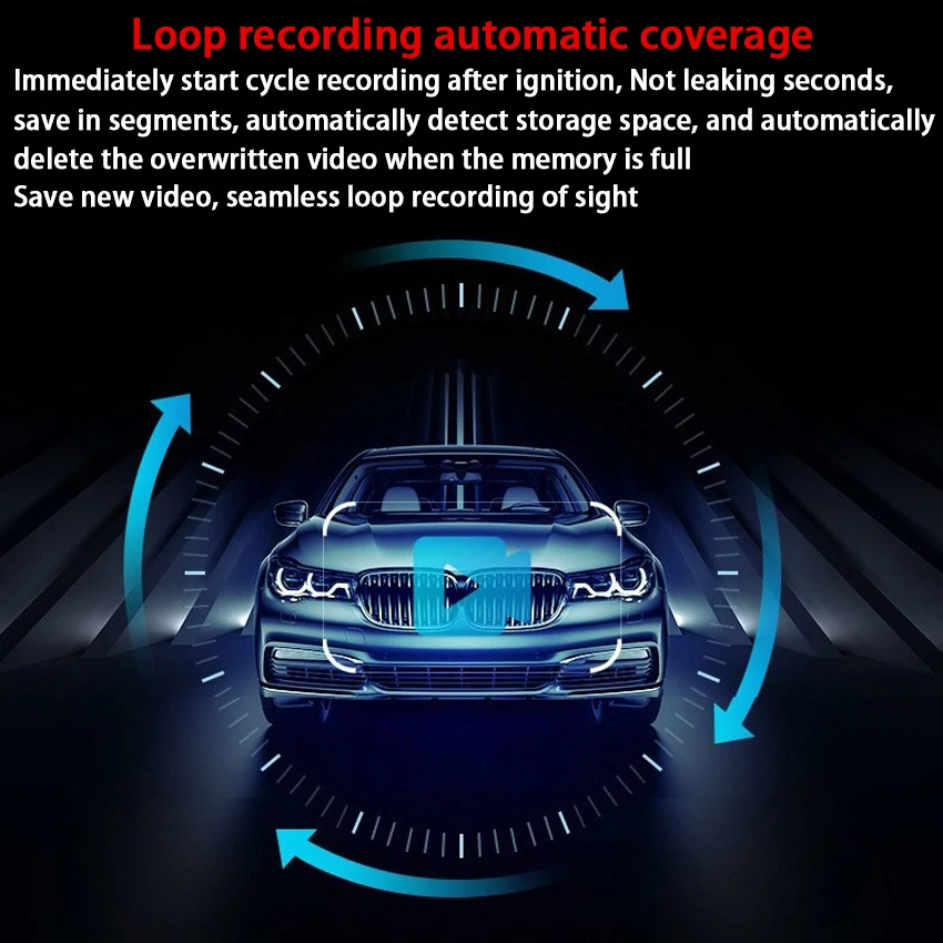 Dash Cam For Volvo XC40 XC60 XC90 S60 V60 S90 V90 V40 S80 XC70 Polestar 2 Car Dvr HD Camera WiFi Driving Recorder Auto Parts