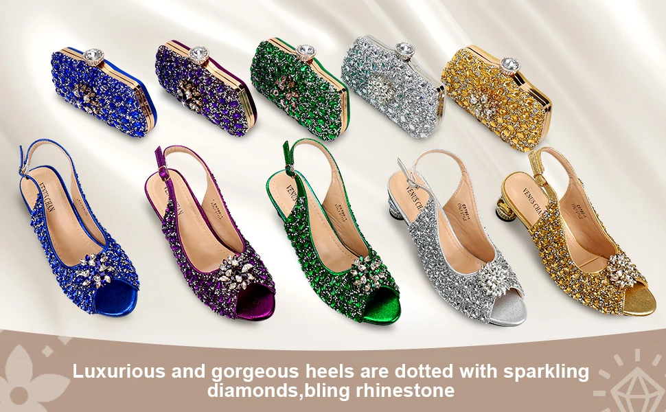 New Silver Color Nigerian Women's Shoes and Bags Party  African Fashion Shoes and Bags Wedding Shoes and Bags