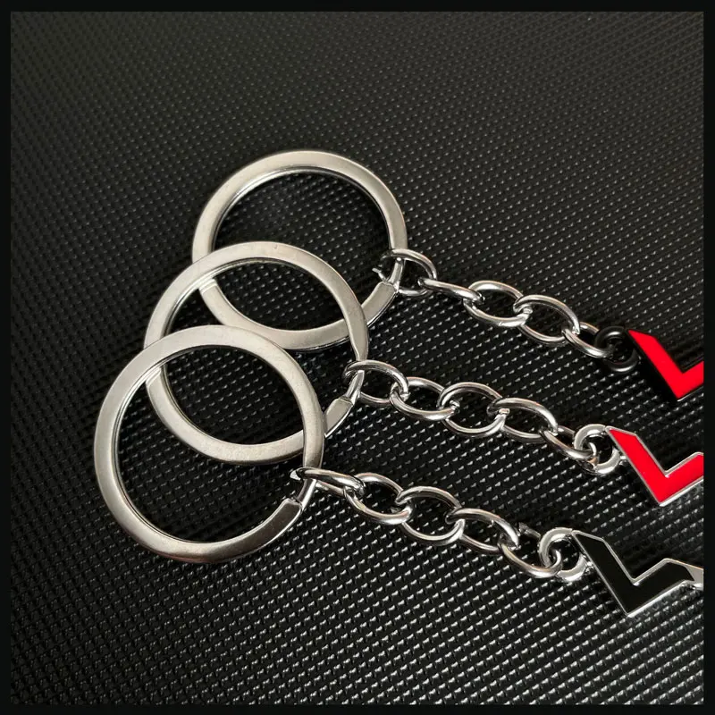 Car Styling High Quality VTEC Badge Car Keyrings Keychain For Honda Civic Accord Odyssey Spirior CRV SUV Key Ring Accessories