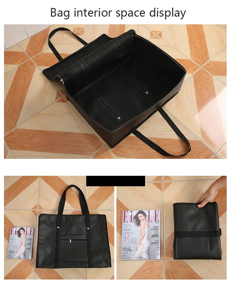 New Portable Thickening Travel Bag Large Capacity Clothes Storage Bags Foldable Dustproof Clothing Luggage Bag Big Moving Bags