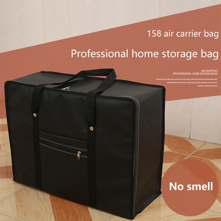 New Portable Thickening Travel Bag Large Capacity Clothes Storage Bags Foldable Dustproof Clothing Luggage Bag Big Moving Bags