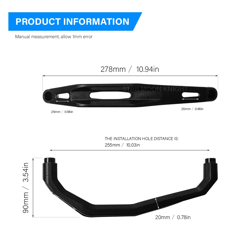 tenere 700 Motorcycle Passenger Rear Grab Handles Seat Hand Grab Bar Rail For YAMAHA TENERE700 T7 T700 XT700Z XT 700 Z 2020 2021