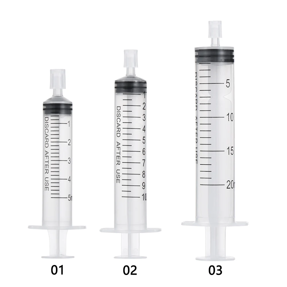 5/10/20ml Plastic Syringe Perfume Dispenser Tools Perfume Nozzle Straight Draw Pump Liquid Bottling Atomizer Cosmetic Container