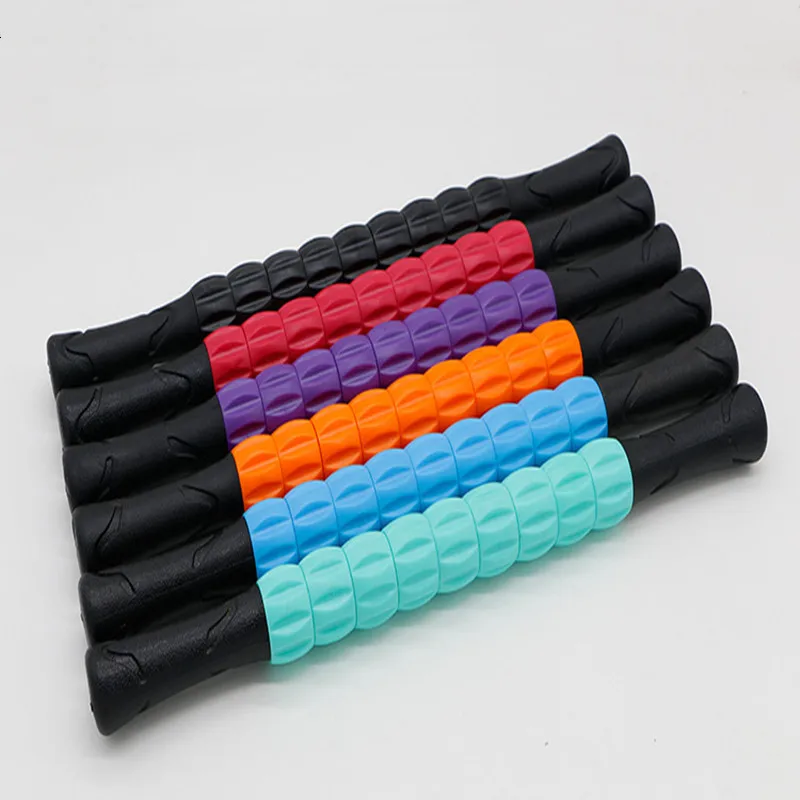 1Pcs Yoga Massage Stick Roller Fitness Body Massage Roller Body Massager For Relieving Muscle Soreness Massage Fitness Sticks