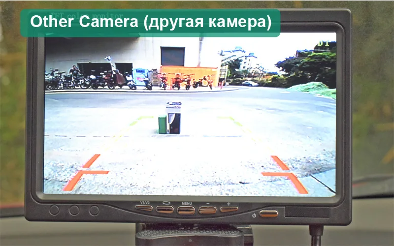 XCGaoon Fisheye 170 Degree AHD / CVBS 720P 1080P Car Front Side Rear View Camera Night Vision Waterproof Vehicle Parking Camera