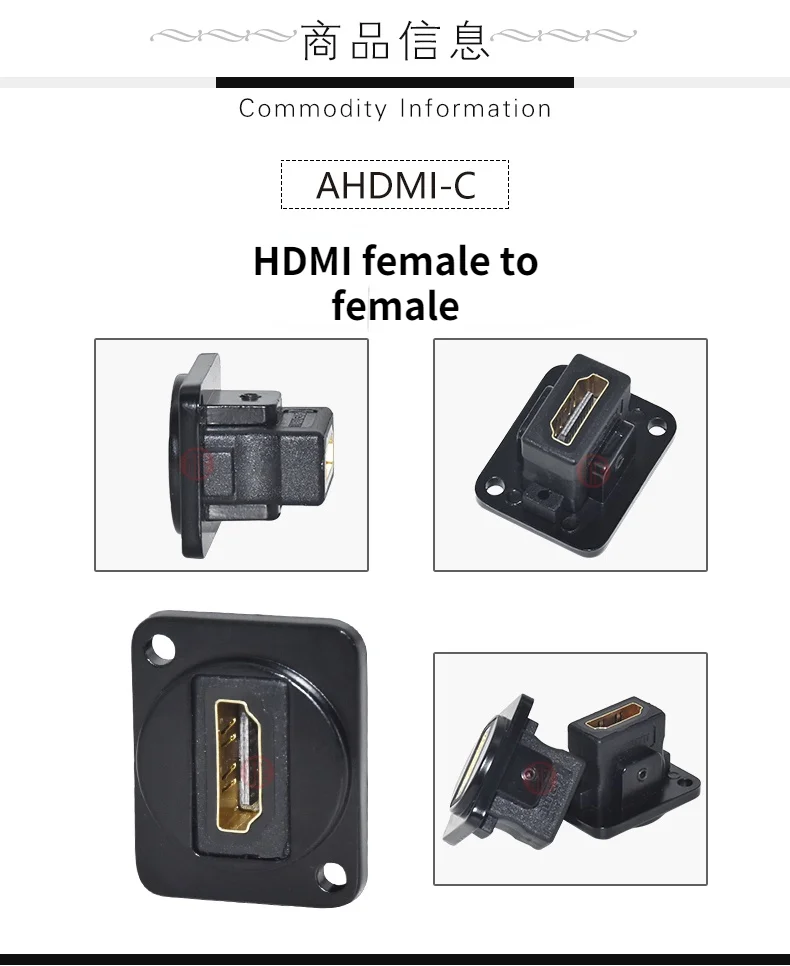 1pc High quality D type module base audio video multimedia socket XLR BNC USB 3.0 Jack 3.5/6.35 RCA RJ45 CAT5 CAT6A data mouble