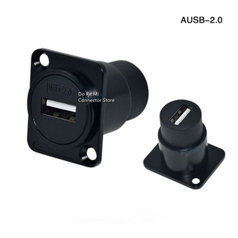 1pc High quality D type module base audio video multimedia socket XLR BNC USB 3.0 Jack 3.5/6.35 RCA RJ45 CAT5 CAT6A data mouble