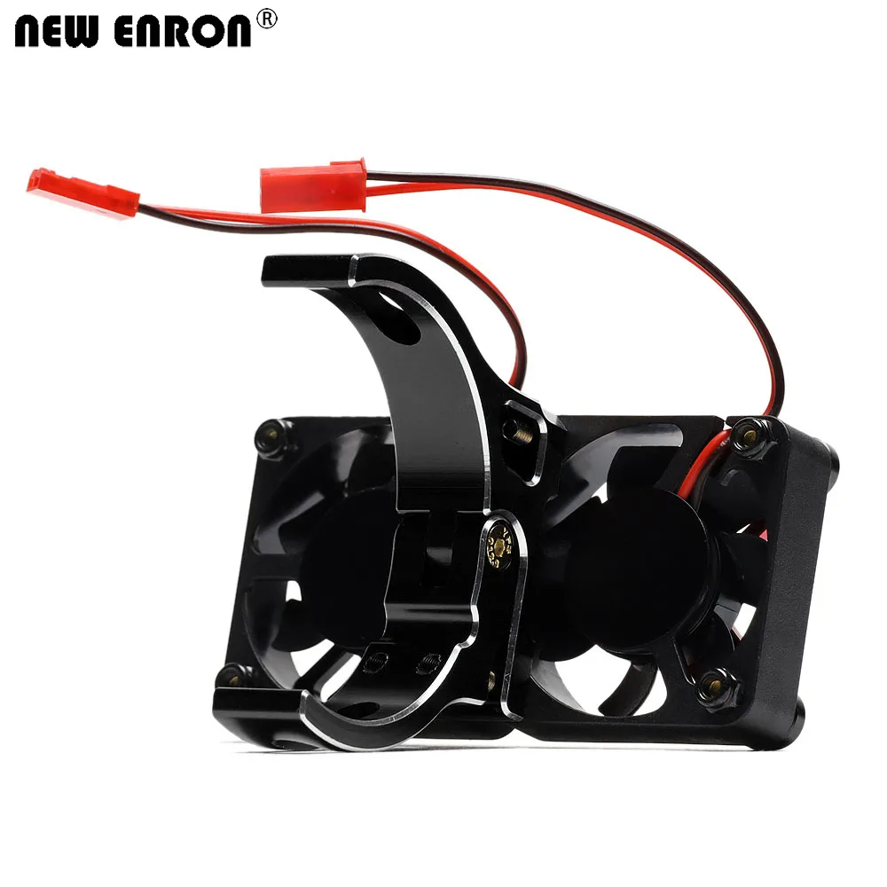 NEW ENRON Aluminum Alloy & Plastic 4985 1717 Motor Cooling Fan Cover Heat Sink for 1/5 RC Car TRAXXAS X-MAXX 6S 8S ARRMA