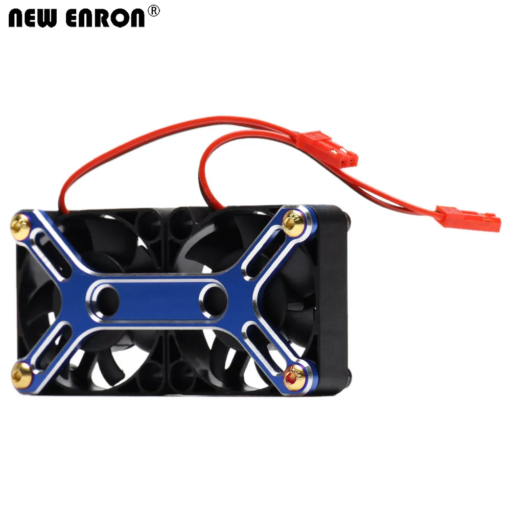 NEW ENRON Aluminum Alloy & Plastic 4985 1717 Motor Cooling Fan Cover Heat Sink for 1/5 RC Car TRAXXAS X-MAXX 6S 8S ARRMA