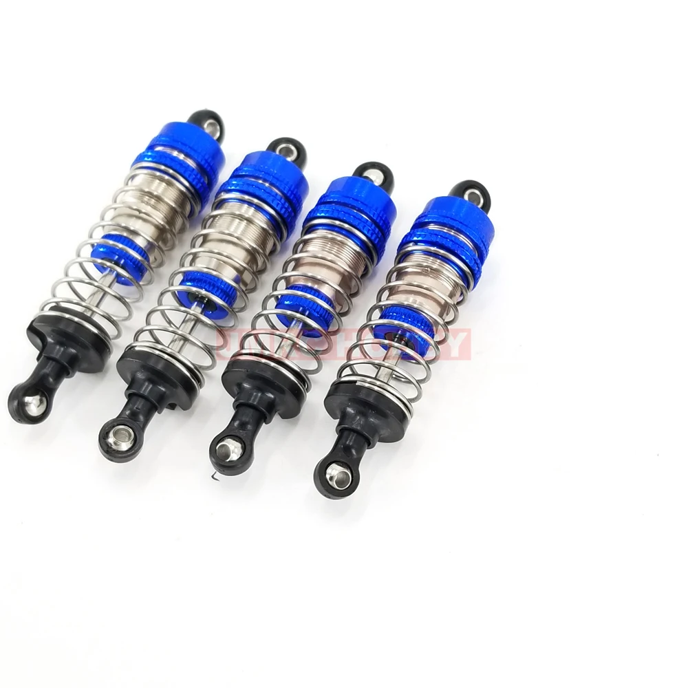 Wltoys Upgraded Shock Absorber 1/12 Front / Rear Metal Spring Damper For 124016/124017/124018/124019 RC Car Spare Parts