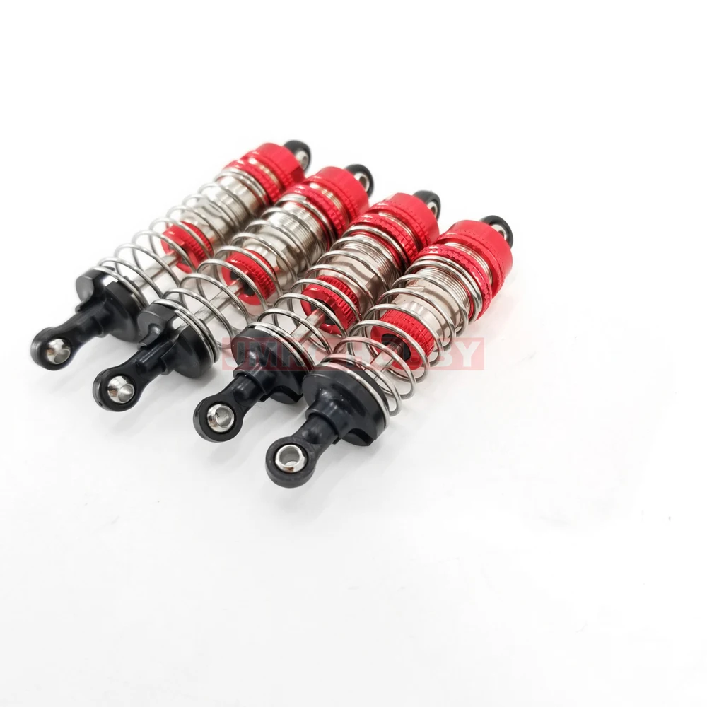 Wltoys Upgraded Shock Absorber 1/12 Front / Rear Metal Spring Damper For 124016/124017/124018/124019 RC Car Spare Parts