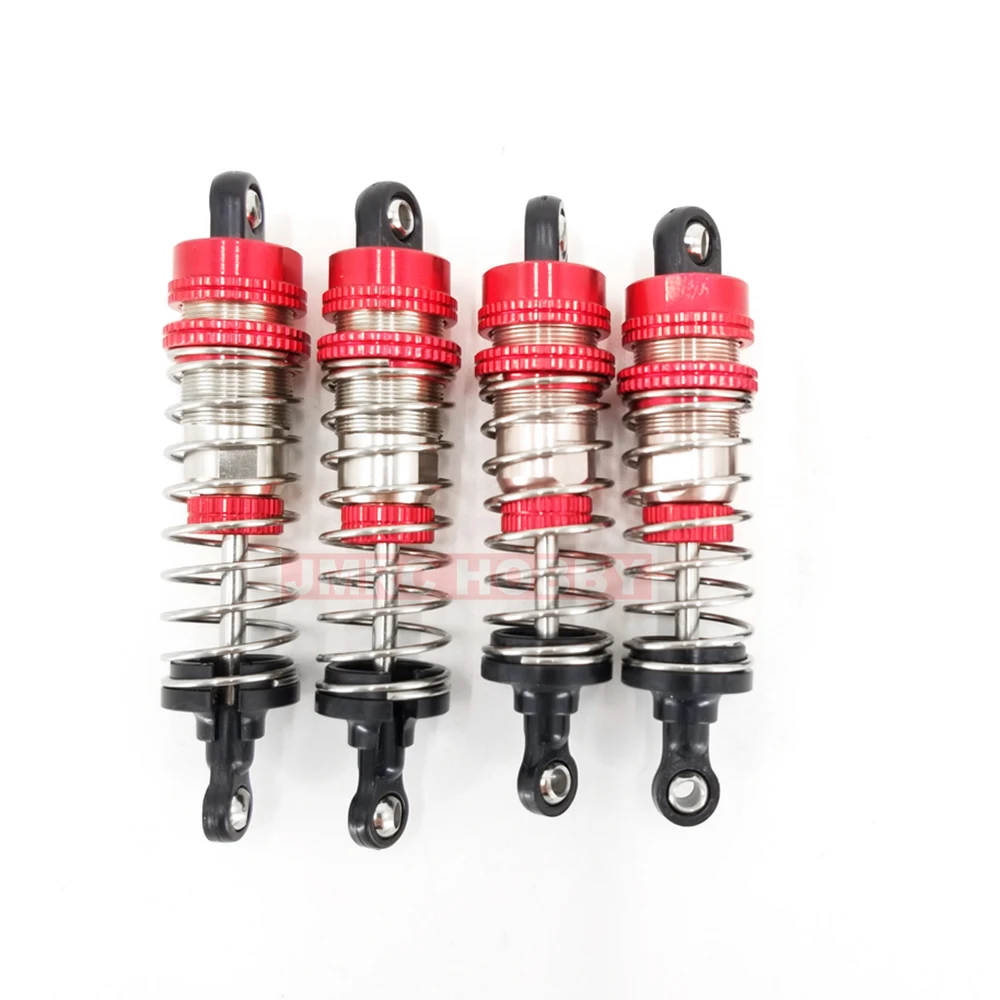 Wltoys Upgraded Shock Absorber 1/12 Front / Rear Metal Spring Damper For 124016/124017/124018/124019 RC Car Spare Parts