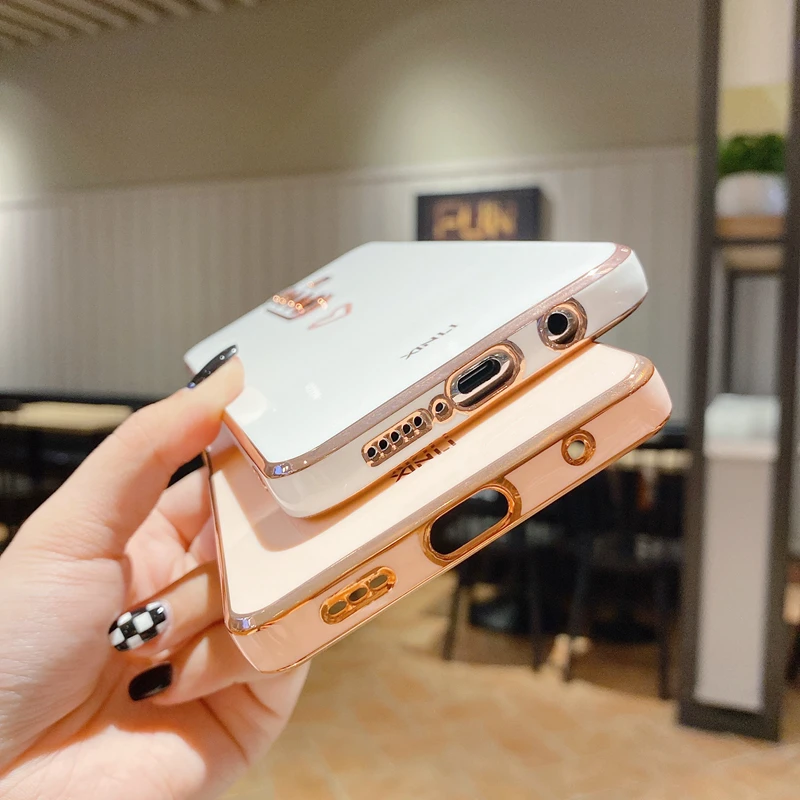 Love Heart Phone Case On For Samsung Galaxy A32 A 32 A52 A72 A 52 4G 5G A52S A53 A23 A33 A73 A12 A54 A34 Silicone Luxury Cover
