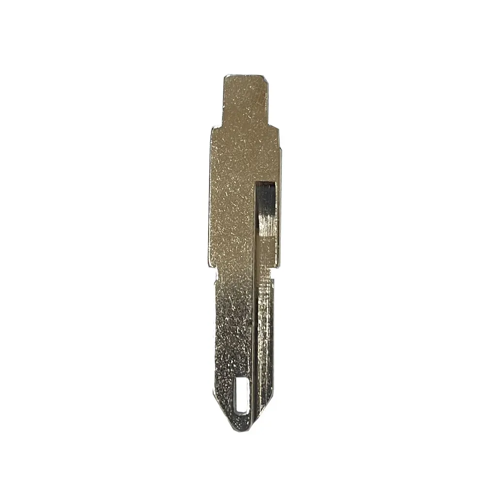 10pcs 53# NE72 Metal Uncut Blank Flip Remote Key Blade for Peugeot 206 207 Citroen Renault for Keydiy KD Xhorse VVDI JMD
