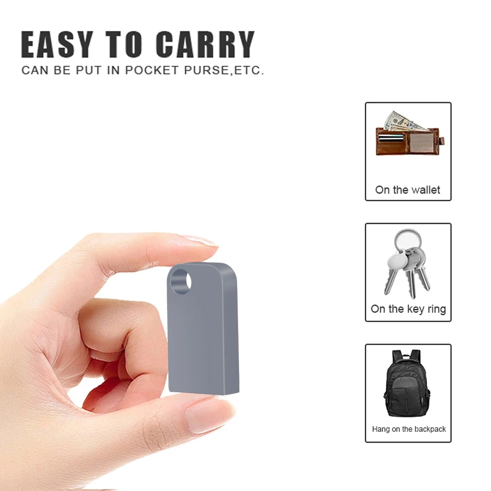Mini Usb Flash 4GB 8GB 16GB 32GB 64GB  Pen Drive Metal Pen Key Disk  Pen Drive Stick Flash Memory Card For Gift Cle Usb