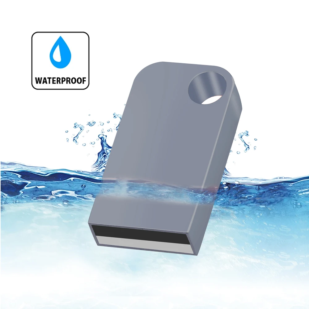 Mini Usb Flash 4GB 8GB 16GB 32GB 64GB  Pen Drive Metal Pen Key Disk  Pen Drive Stick Flash Memory Card For Gift Cle Usb