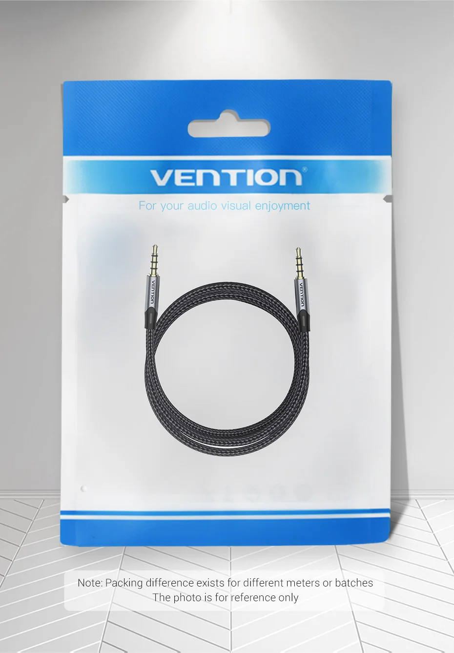 Vention Jack 3.5 Aux Cable Male to Male 3.5 mm Jack HiFi Audio Cable for Guitar Car Microphone Headphone Speaker Cable Aux Cord