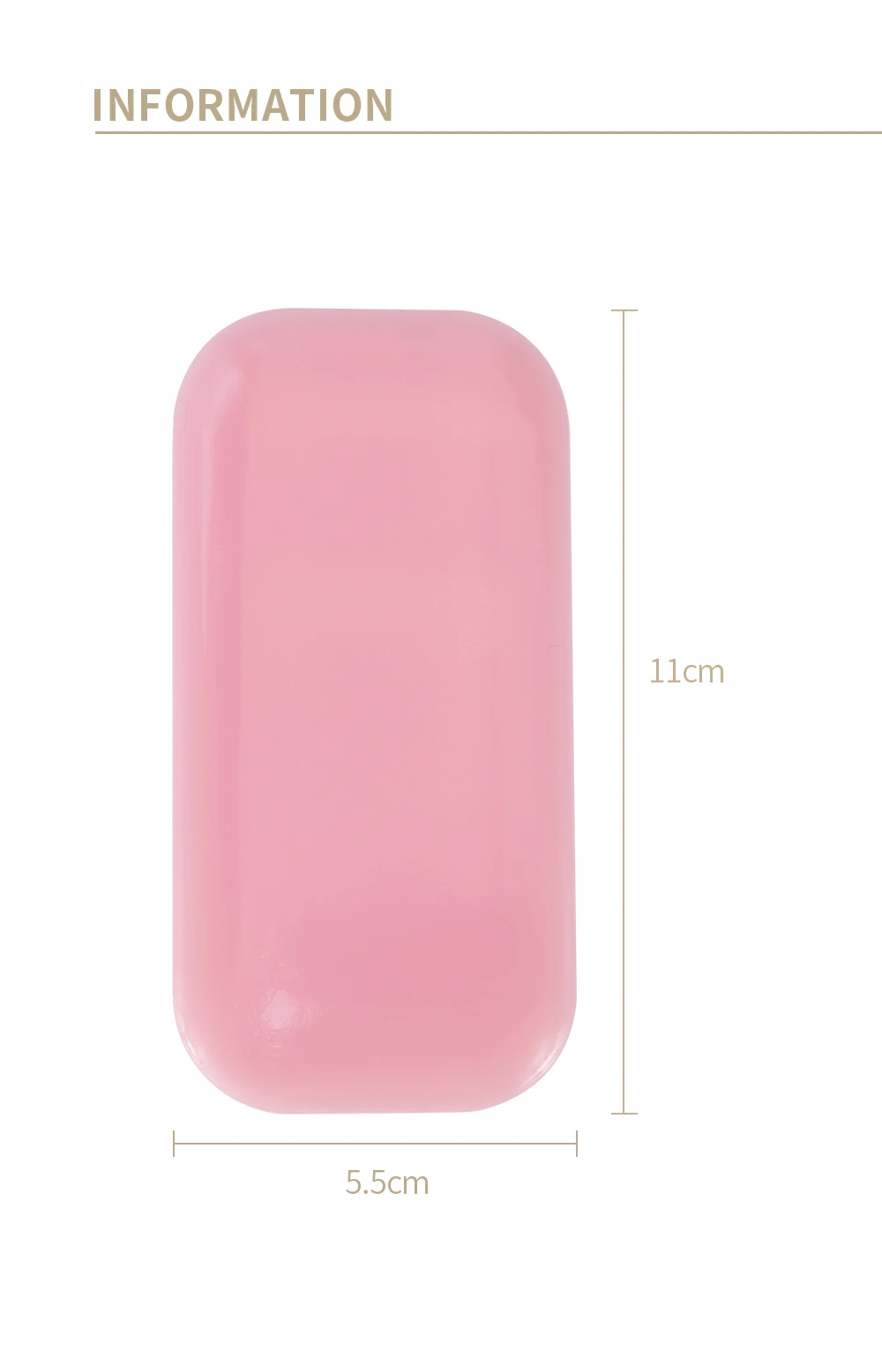 ANNAFRIS Silicone Forehead Sticking Eyelash Grafting Pallet Pad Easy To Clean Reusable Lash Extension Silica Gel Tray Holder
