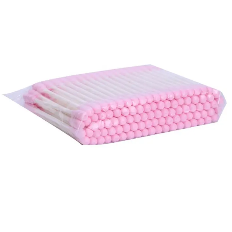 100pcs Double Head Cotton Swab Wood Sticks Disposable Buds Cotton For Beauty Makeup Nose Ears Cleaning Health Care Tools