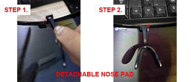 Oversized Faceshield Protective Glasses Goggles Men Women Anti-Spray Mask Protective Anti-Fogging Safety Sunglasses UV400 Shades