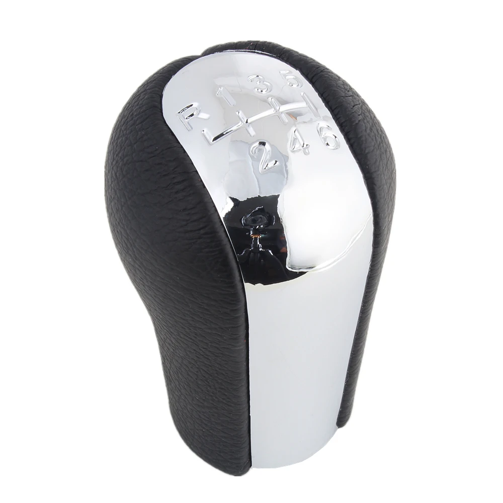 5/6 Speed Manual Stick Gear Shift Knob And PU Leather Boot For Toyota AVENSIS T25 MK2 II 2003 2004 2005 2006 2007 2008 2009