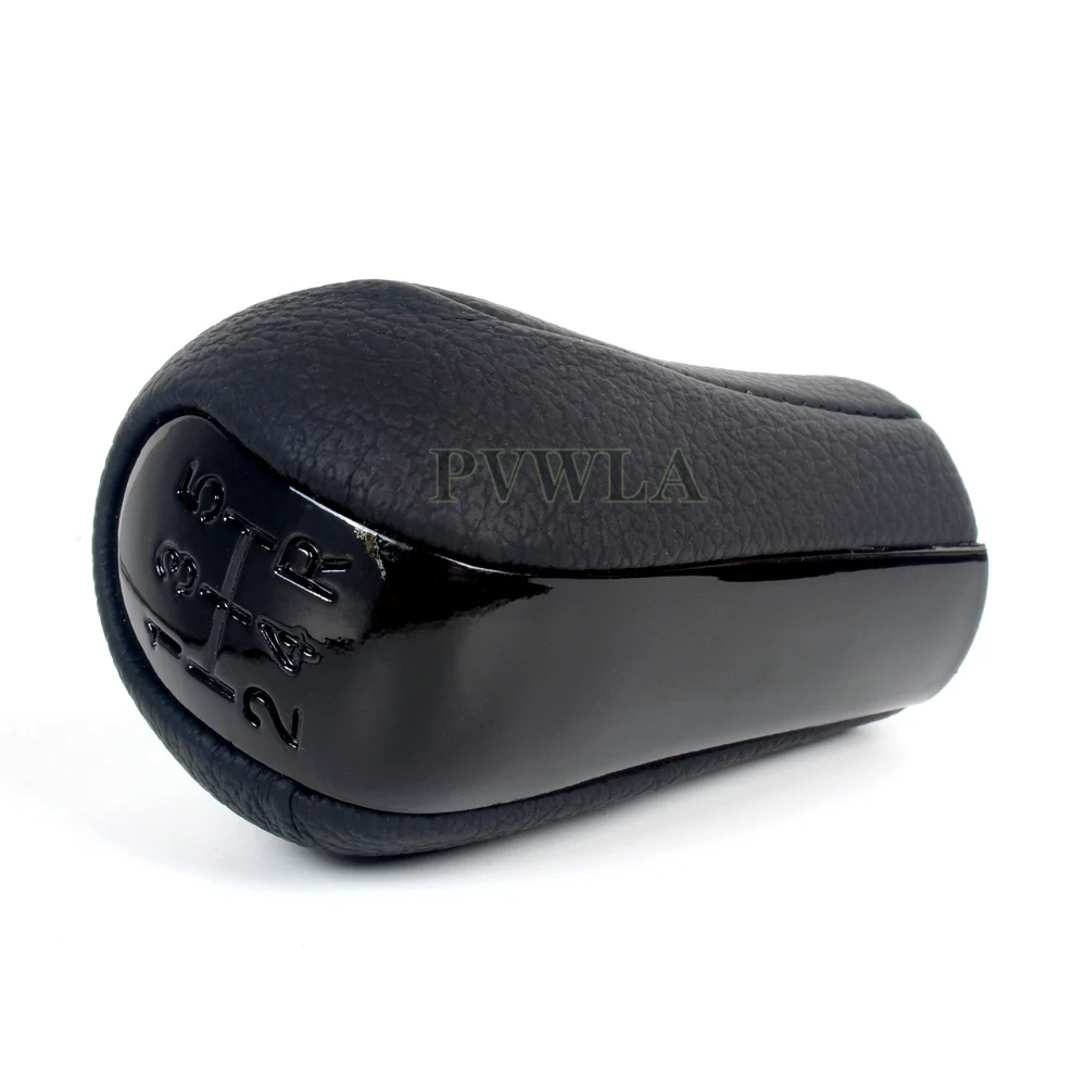 5/6 Speed Manual Stick Gear Shift Knob And PU Leather Boot For Toyota AVENSIS T25 MK2 II 2003 2004 2005 2006 2007 2008 2009