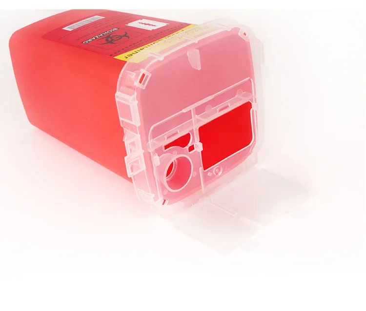 Barber Shop Accessories Feather Razor Blade Disposal Case Trash Can Easy to Be Cleaned Disposable Recycling Bin Box