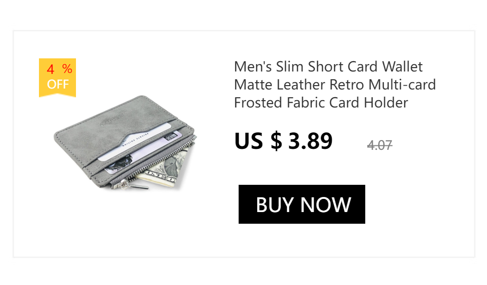 New Arrival Thin Vintage Men's Genuine Leather Small Wallet Slim Credit Card Holder Money Bag ID Card Case Mini Purse For Male