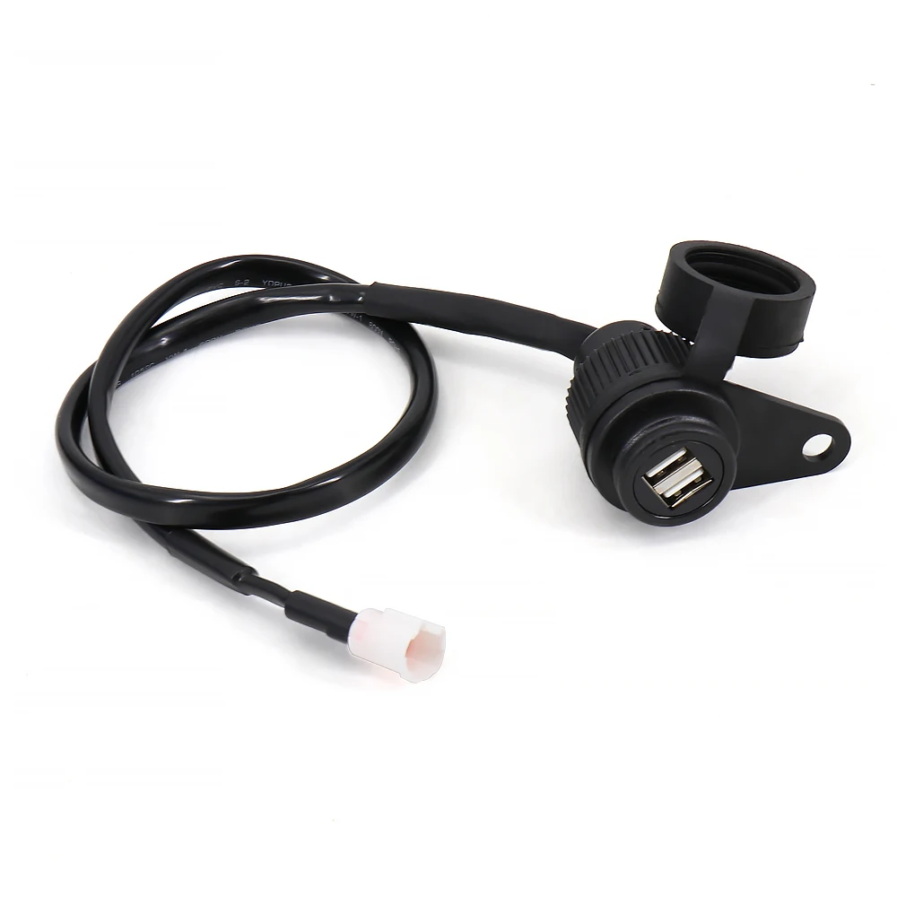 Motorcycle Accessories Dual USB Charger Plug Socket Adapter For YAMAHA MT09 2017 - 2023 MT-09 SP XSR900 Tracer 900 MT07 XSR700