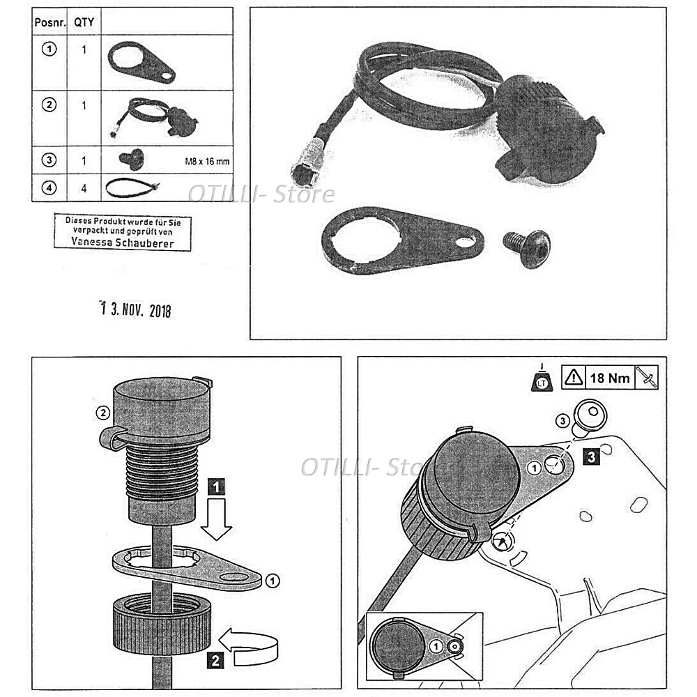 Motorcycle Accessories Dual USB Charger Plug Socket Adapter For YAMAHA MT09 2017 - 2023 MT-09 SP XSR900 Tracer 900 MT07 XSR700