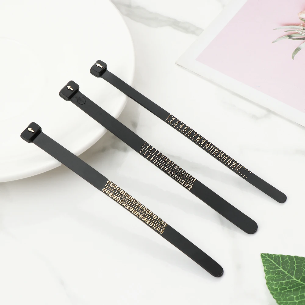 Ring sizer Measure Finger Coil Ring Sizing Tool UK/US/EU/JP Size Measurements Ring Sizer Gauge Tools Jewelry Accessory Newest