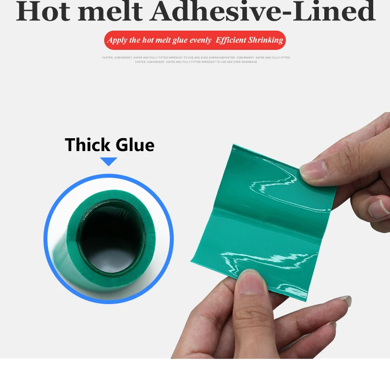 1M/piece 3:1 Heat Shrink Tube with Glue Dual Wall Tubing Diameter 1.6/2.4/3.2/4.8/6.4/7.9/9.5/12.7mm Adhesive Lined Sleeve Wrap