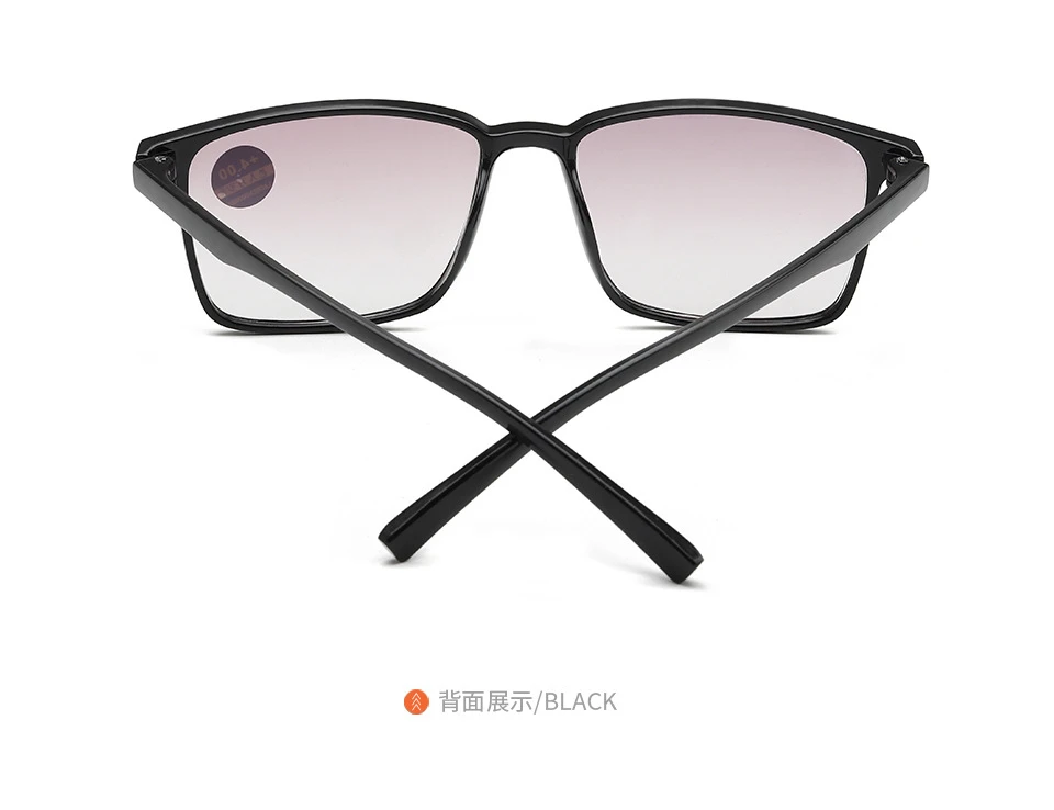 Intelligent Multifocal Progressive Reading Glasses for Men Women Near and Dual-Use Automatic Adjustment Eyewear +100 +150 +200