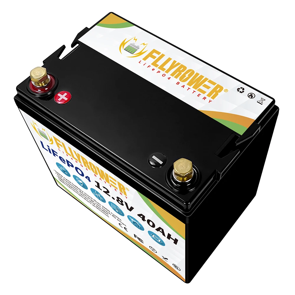 EU Stock 12V 6/10/12/20/30/40/50Ah LiFePO4 With BMS Lithium Iron Phosphate Energy Storage Battery Rechargeable For Kid Scooters