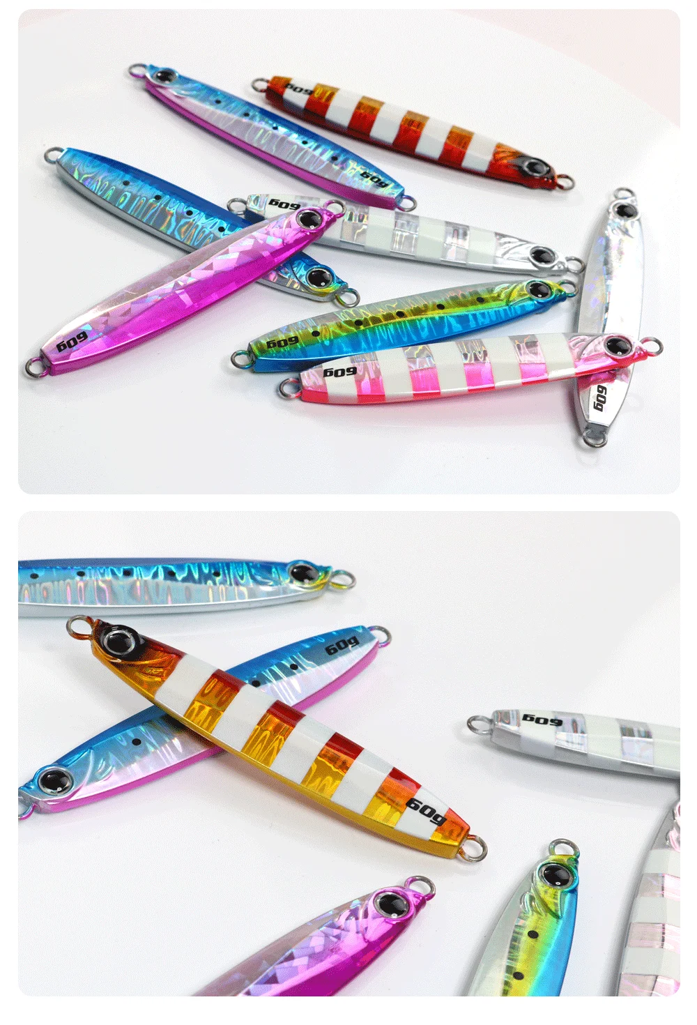 JIGGINGPRO 35g 45g 60g 80g 100g Coltsniper Metal Jigs Japan Long Cast Jigging Lure Sea Fishing Lure