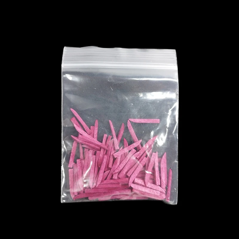 240pcs/box Dental Wooden Wedges Dental Materials Colorful Disposable Fixing Wedges Interdental Composite