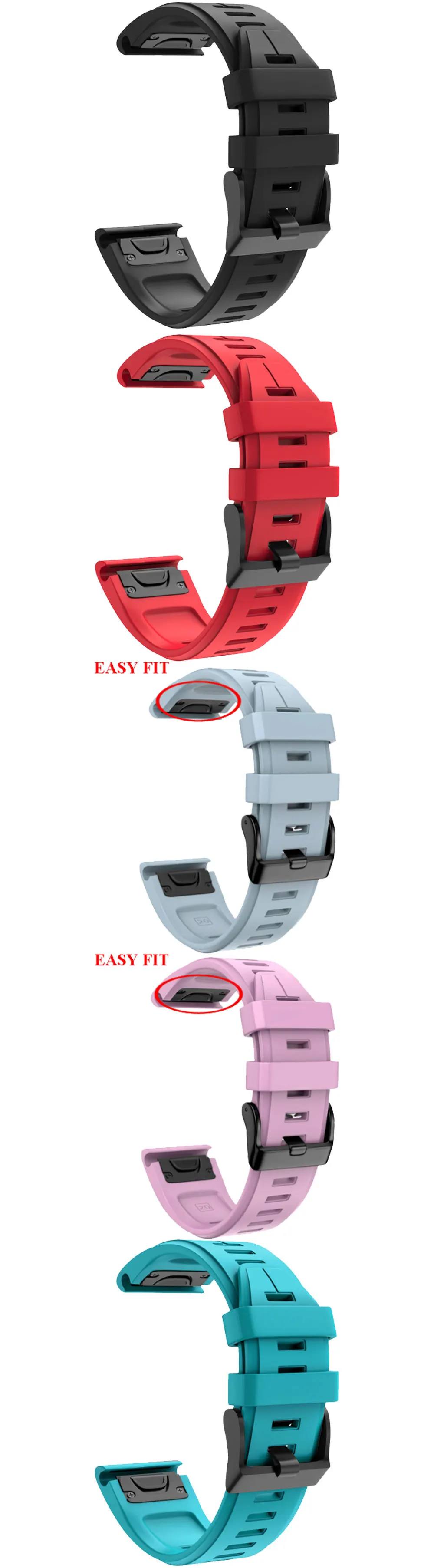 Replacement Watchbands 22mm 26mm For Coros VERTIX/VERTIX 2 Sport Quick Release Watch Band Wristband Bracelet Accessories Straps