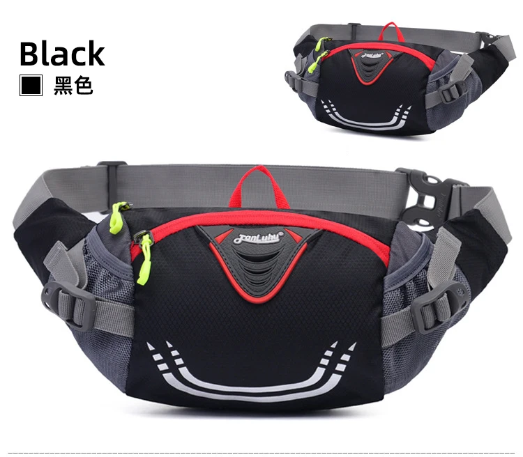 Bike Riding Cycling Running Fishing Hiking Waist Bag Fanny Pack Outdoor Belt Kettle Pouch Gym Sport Fitness Water Bottle Pocket