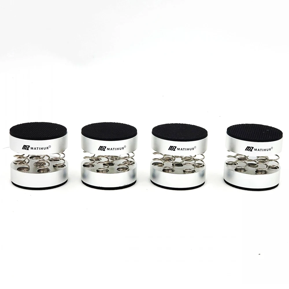 Audiophile Shock Spikes Spring Damping Pad HIFI Stand Feet Speaker Spike Audio CD Amplifier Foot Pad Single Products Weight 102g