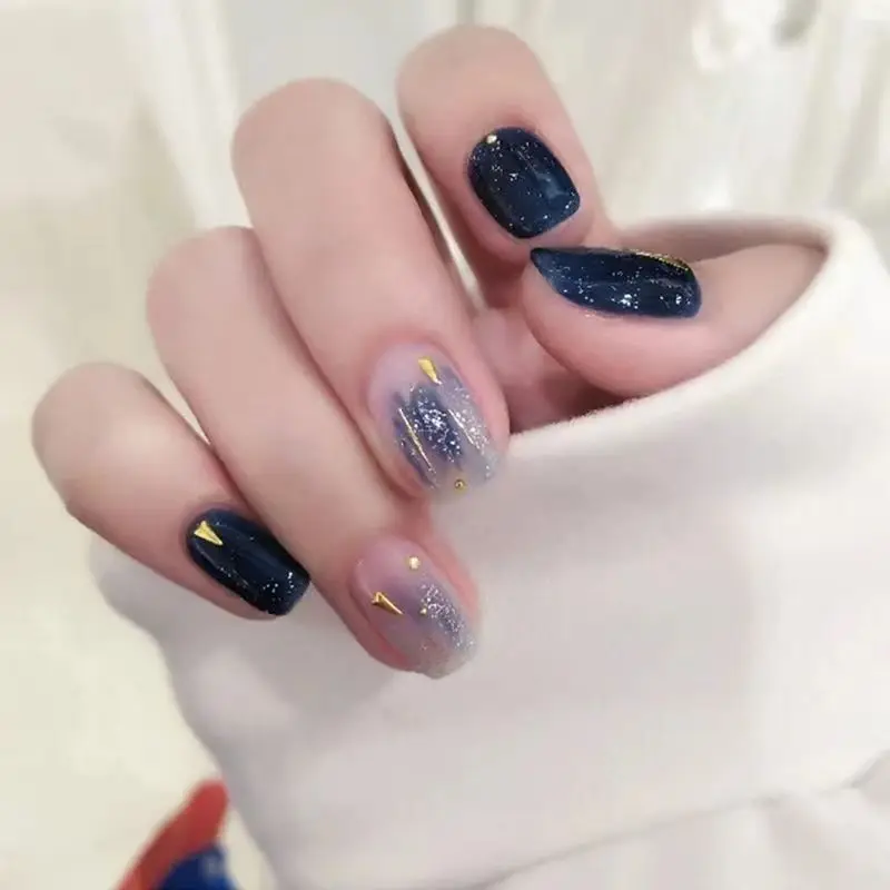 1 Box Nail Art Decoration Symphony Mermaid Line Gold Silver Color Silk Thread for DIY Nail Accessories Colorful Mesh Line Decor