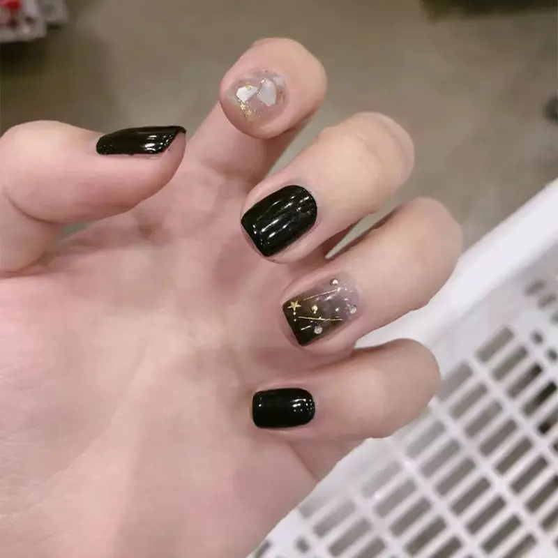 1 Box Nail Art Decoration Symphony Mermaid Line Gold Silver Color Silk Thread for DIY Nail Accessories Colorful Mesh Line Decor
