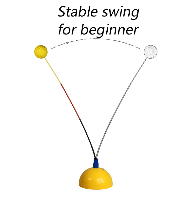 Portable Tennis Trainer Equipment Rebound Practice Training Tool Professional Rebounder Swing Ball Tennis String Accessories