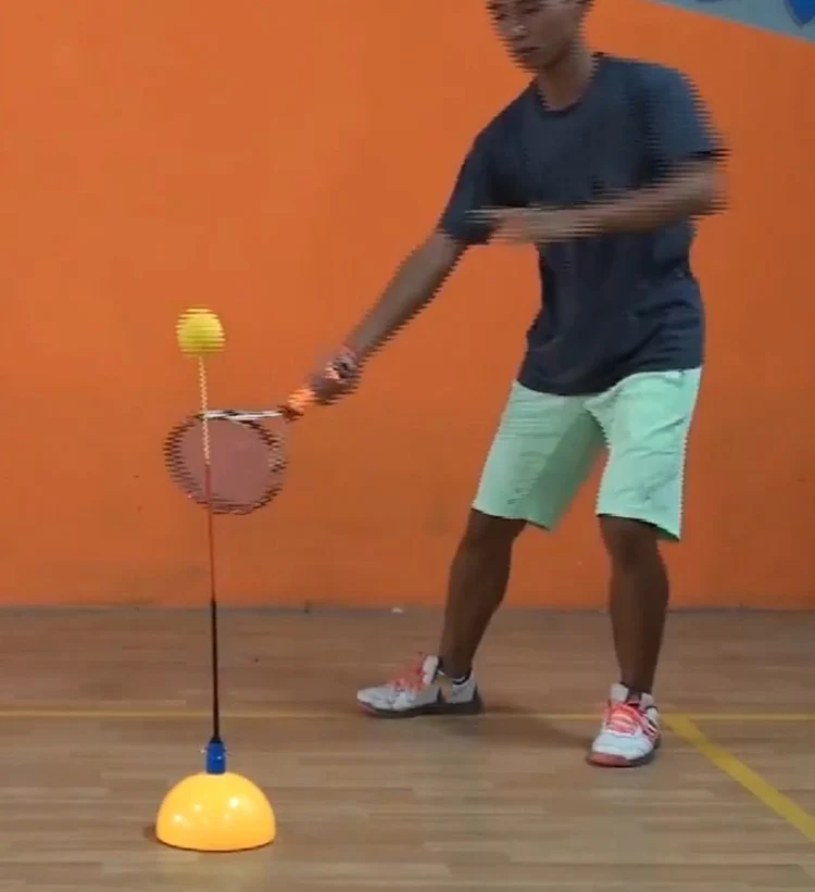 Portable Tennis Trainer Equipment Rebound Practice Training Tool Professional Rebounder Swing Ball Tennis String Accessories