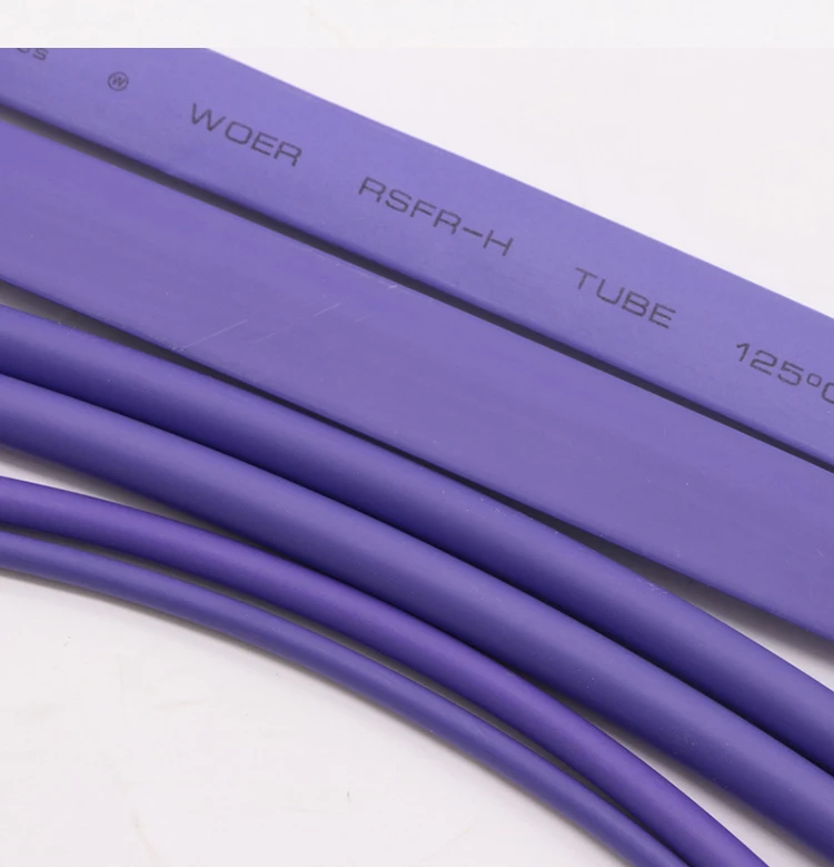 1~10m Heat Shrink Tube 2:1 Purple Dia 1 2 3 4 5 6 7 8 9 10 12 14 16 20 25 30 40 50 mm Polyolefin Thermal Cable Sleeve Insulated